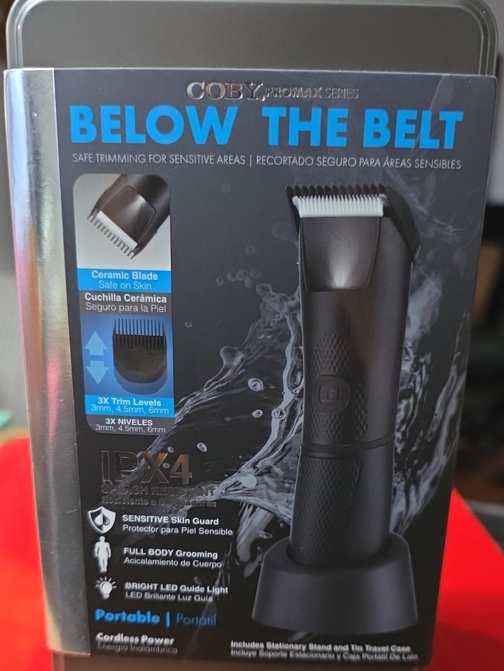 Below The Belt Men’s Trimmer - Black